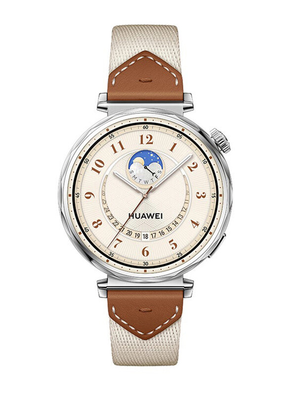 

Huawei Watch GT 5 41mm AMOLED Smartwatch with Sharp-Edged Design and Health Tracking, Brown