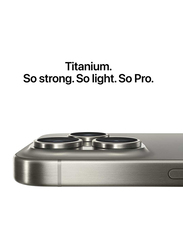 Apple iPhone 15 Pro Max 256GB Blue Titanium, Without FaceTime, 8GB RAM, 5G, Single SIM Smartphone, Middle East Version
