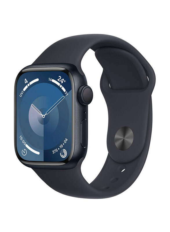 

Apple Watch Series 9 41mm Smart Watch, GPS, Midnight Aluminium Case With Midnight Sport Band