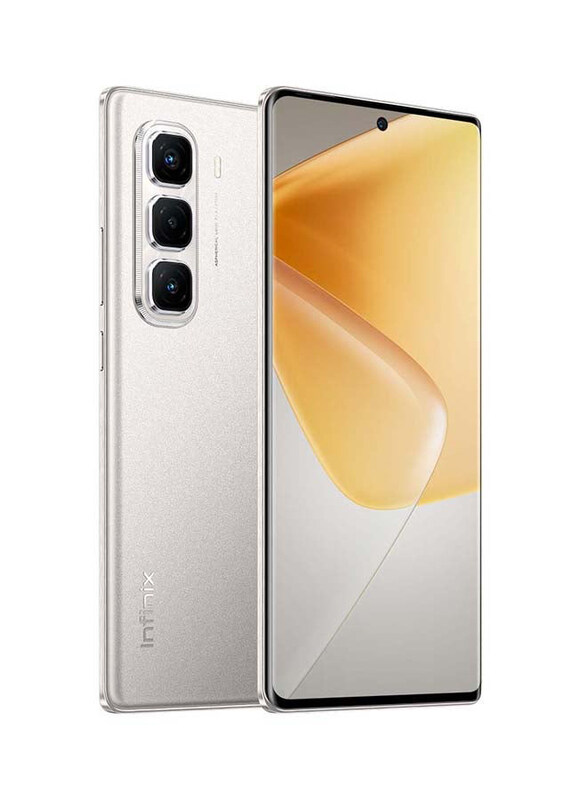 

Infinix Hot 50 Pro+ 256GB Titanium Grey, 16GB RAM(8+8GB Extended), 4G + AI Support, Dual Sim Smartphone, Middle East Version
