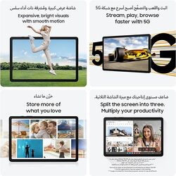 Galaxy Tab A9 Plus Gray 4GB RAM 64GB 5G Middle East Version