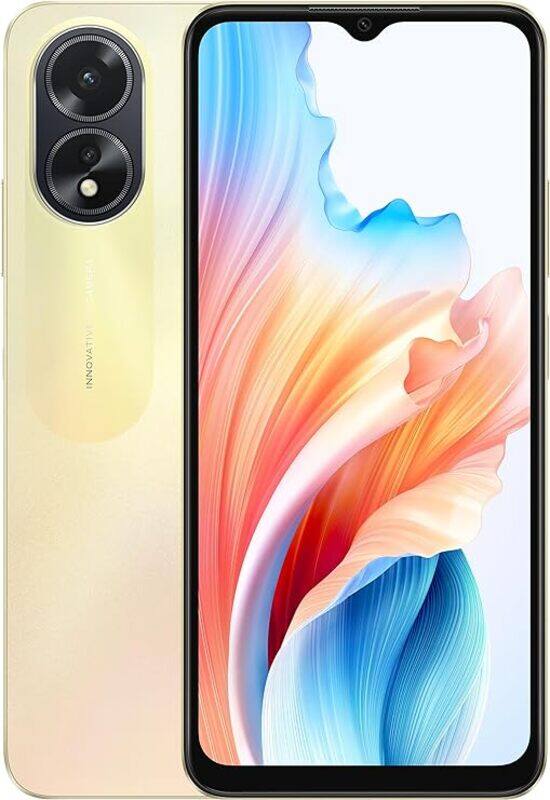 

Oppo A38 Glowing Gold 4GB RAM 128GB 4G - Middle East Version