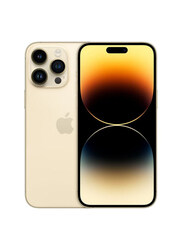 Apple iPhone 14 Pro Max 512GB Gold, With FaceTime, 6GB, 5G, Single SIM Smartphone, Middle East Version