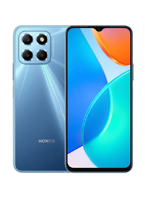 

Honor X6 64GB Ocean Blue, 4GB RAM, 4G LTE, Dual Sim Smartphone, Middle East Version