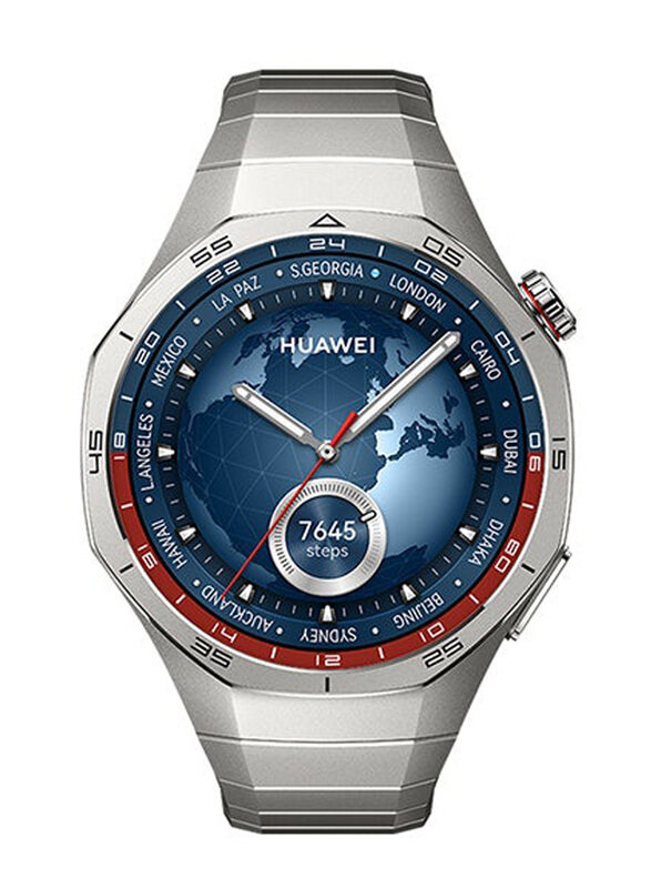 

Huawei Watch GT5 Pro 46mm Smart Watch GPS with HW Care, Freebuds5i & Strap, Titanium