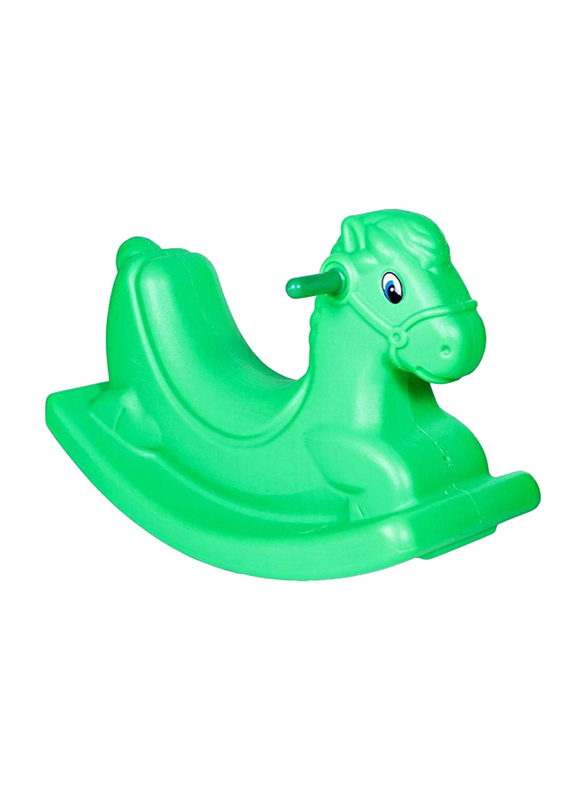 Rainbow Toys Rocking Horse Seesaw, Green, 68 x 30 x 43cm, Ages 3+