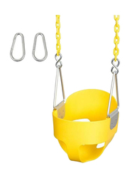 Rainbow Toys Toddler Swing Seat Complete Set, Yellow, Ages 3+