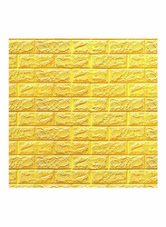 رينبو تويز ملصق لتزيين الحائط ثلاثي الابعاد, 70 x 77 سم, اصفر