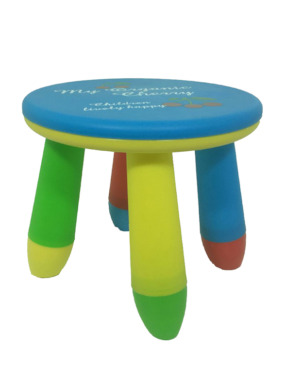 Rainbow Toys Plastic Stool, 29 x 25 x 27cm, Multicolor