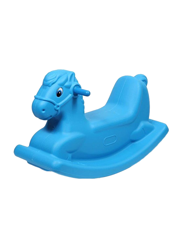 Rainbow Toys Rocking Horse Seesaw, Blue, Ages 3+