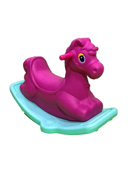 Rainbow Toys Rocking Horse Seesaw, Purple, 68 x 30 x 43cm, Ages 3+