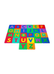 Rainbow Toys 26-Piece Alphabet Puzzle Mat Set, Multicolor