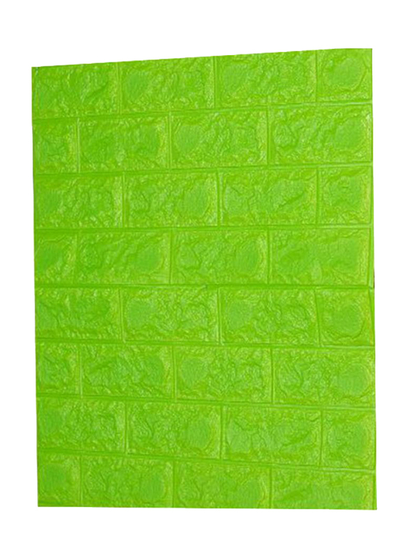 Rainbow Toys 3D Wall Safety Home Decor Wallpaper Sticker, 60 x 60cm, Green