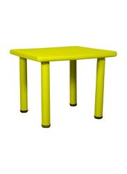 رينبو تويز طاولة جانبية مربعة الشكل, اصفر