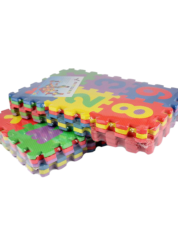 Rainbow Toys 36-Piece Children's Alphanumeric Educational Toys Foam Puzzle Mats, Multicolor