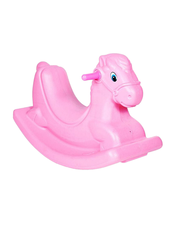 Rainbow Toys Rocking Horse Seesaw, Pink, Ages 3+