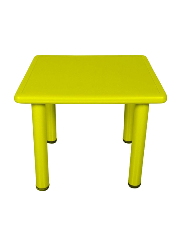 Rainbow Toys Square Shaped Side Table, Yellow