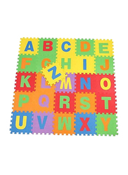 Rainbow Toys 26-Piece Alphabet Puzzle Mat Set, 18801, Multicolor