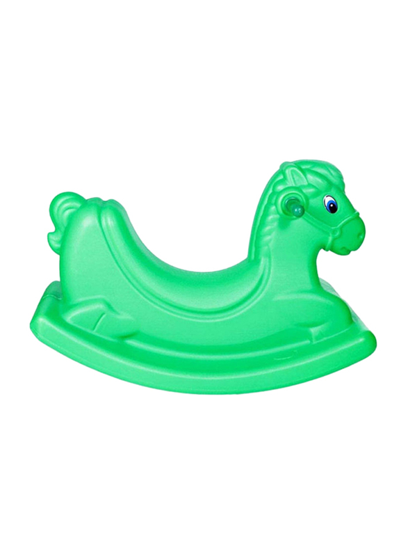 Rainbow Toys Horse Ride-On Toy, Green, Ages 5+