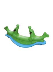 Rainbow Toys Seal Shaped Seesaw, Green/Blue, Ages 3+