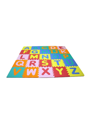 Rainbow Toys 26-Piece Protective Floor Alphabet Puzzle Mat Set, Multicolor