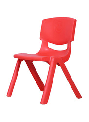 RBWTOYS Solid Plastic Chair for Kids Activities, RW-17109, 35cm, Red