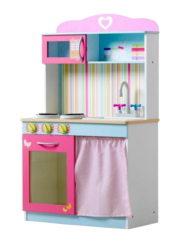Rainbow Toys Mews Wooden Role Play Kitchen, Ages 3+