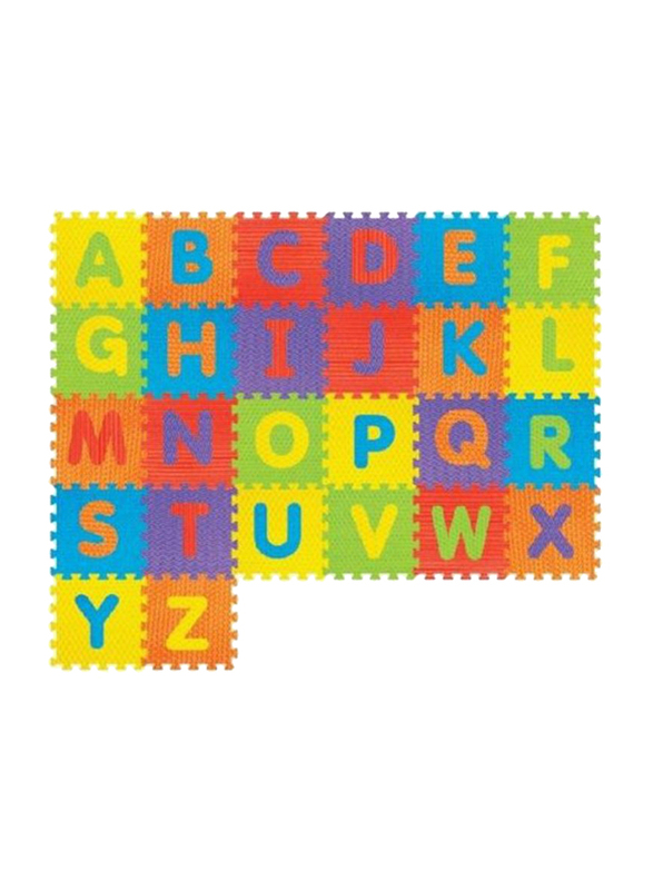 Rainbow Toys 26-Piece Alphabet Puzzle Mat Set, 62 x13 x 32cm, Multicolor