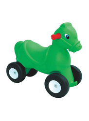 Rainbow Toys Green Horse Ride On Car For Single Kid, Ages 2+