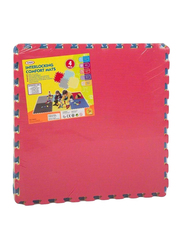 Rainbow Toys 4 Piece Rubber Protective Floor Mat Set, Ages 3+, Multicolor