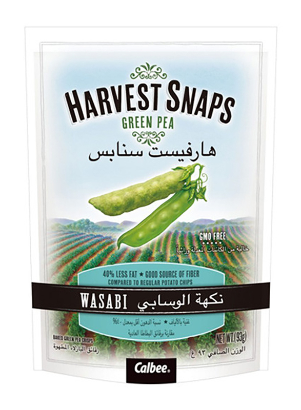 Harvest Snaps Wasabi Green Pea, 93g