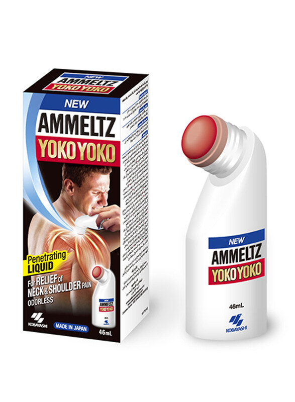 

Ammeltz Yoko Yoko Neck and Shoulder Pain Relief Penetrating Liquid, 46ml