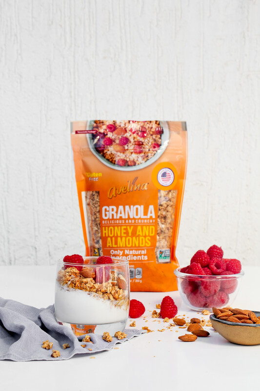 Avelina Granola Cereals with Honey and Almond, 350g
