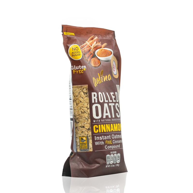 Avelina Instant Rolled Oats with Cinnamon, 350g