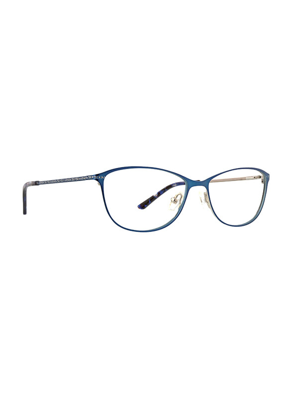 

XOXO Sarasota Full Rim Oval Blue Frame for Women, 54/15/135