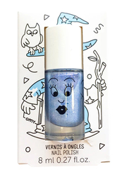 Nailmatic Kids Water Based Nail Polish, 8ml, Merlin Pearly Blue Shimmer