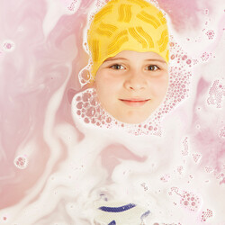 Nailmatic Kids 300g Colored Bath Salts, Pink