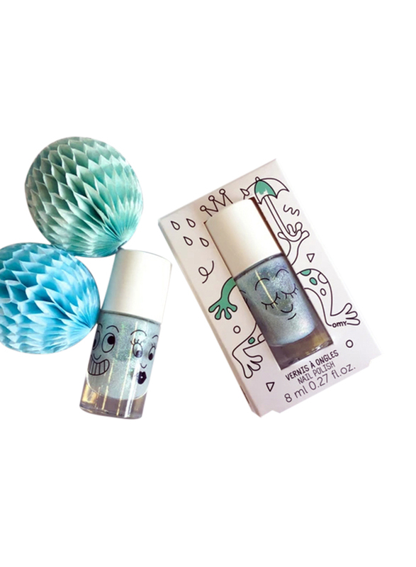 Nailmatic Kids Water Based Nail Polish, 8ml, Aldo Pearly Green Shimmer