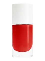 Nailmatic Pure Color Plant-Based Glossy Nail Polish, 8ml, Ella Coral Red