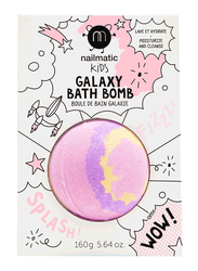 Nailmatic Kids 160g Supernova Bath Ball, Pink/Yellow/Purple