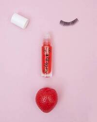 Nailmatic Kids Lip Gloss, 6.5 ml, Strawberry Rollette, Red