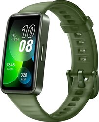 HUAWEI Band 8 Smart Watch, Ultra-thin Design, Scientific Sleeping Tracking, 2-week battery life, Compatible with Android & iOS, 24/7 Health Management, Emerald Green