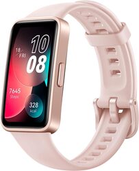 HUAWEI Band 8 Smart Watch, Ultra-thin Design, Scientific Sleeping Tracking, 2-week battery life, Compatible with Android & iOS, 24/7 Health Management, Sakura Pink