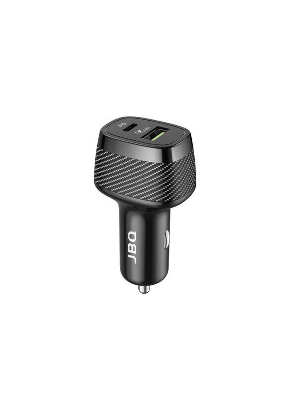 

JBQ Dual Port Fast Car Charger 38W PD+QC3.0 CC-7382