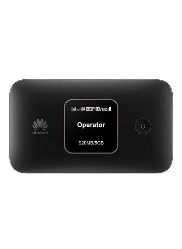 HUAWEI Elite 2 LTE/CAT6 WiFi 4G Router 300Mbps, 16 User, Black