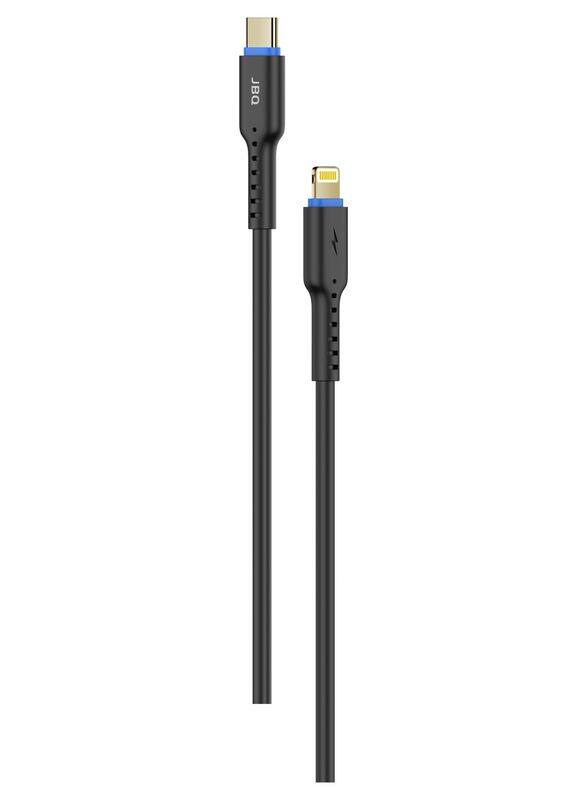 

JBQ Charge and Sync 27W Type-C PD Cable With Tinned Copper Wire Core Soft Anti-Winding 150cm Black CA-722