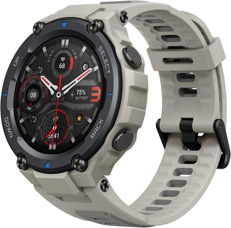 

Amazfit T-Rex Pro Smart Watch for Men, Desert Grey