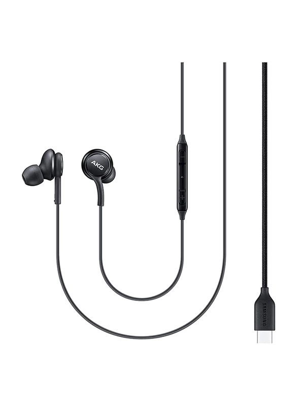 Samsung USB Type C In-Ear Earphones, EoIc100Bbegww, Black
