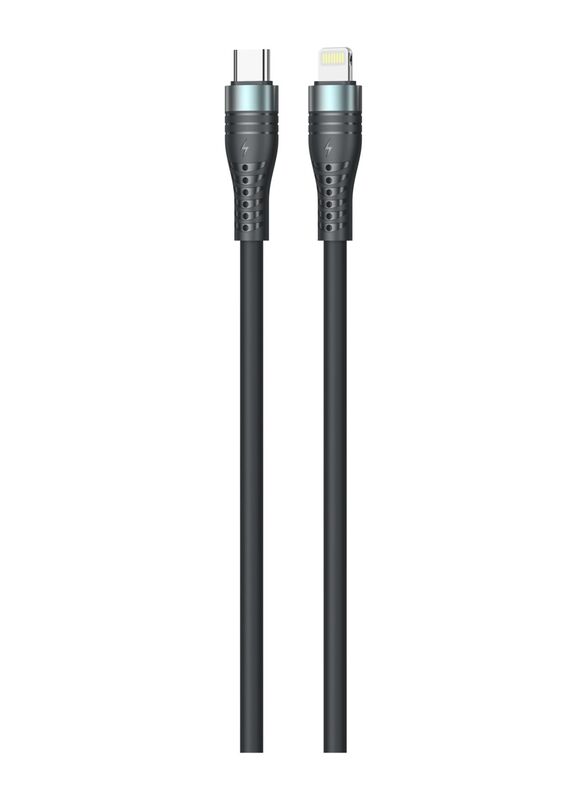 JBQ 22W Type-C to Lightning Fast Data PD Cable Charge and Sync Transfer Speed of 480Mbps, 150cm, Black CA-655