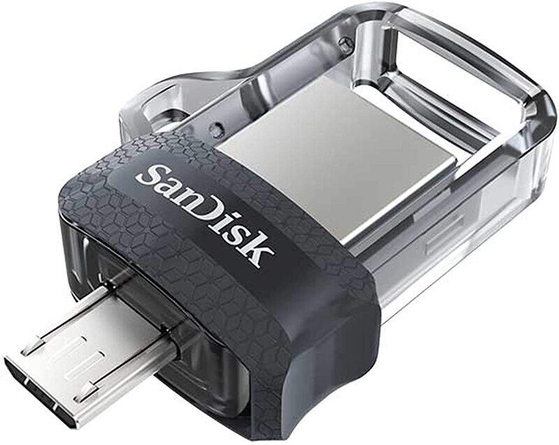 

SanDisk 32GB Ultra Dual USB 3.0 Flash Drive, Black